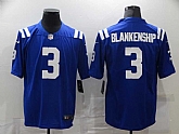 Nike Colts 3 Rodrigo Blankenship Blue Vapor Untouchable Limited Jersey,baseball caps,new era cap wholesale,wholesale hats